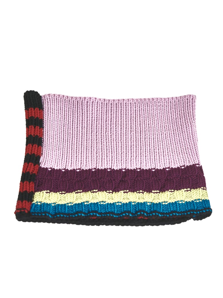 Colville Handknit Collars - Pink Bordeaux Lime Blue Black Red Piblmbr