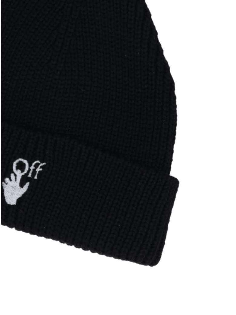 off white wool hat