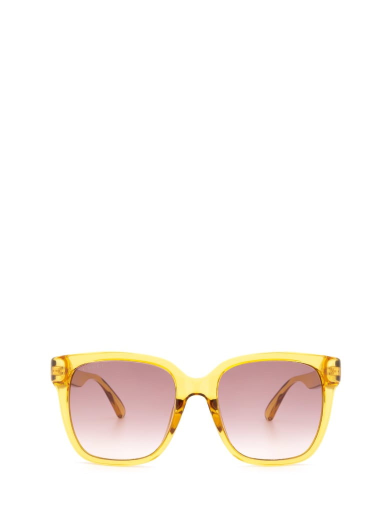 Gucci Gucci Gg0715sa Yellow Sunglasses - YELLOW