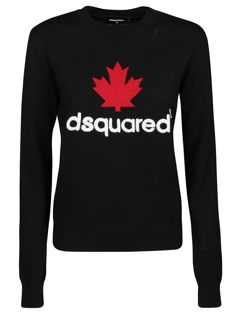 dsquared orange sweater