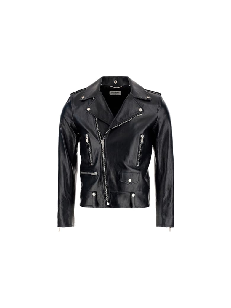 Saint Laurent Leather Jacket - Nero
