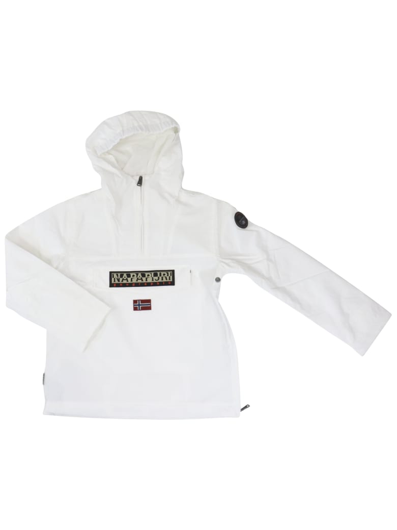 Napapijri Rainforest Sum Jacket - WHITE