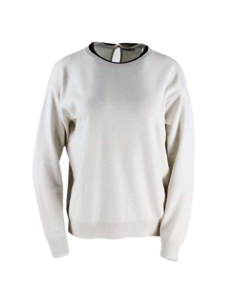 Brunello Cucinelli Crewneck Sweater - Beige