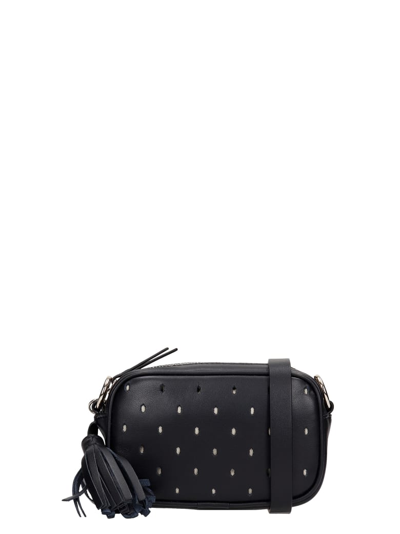 Shoulder Bag In Black Leather Valentino | italist, ALWAYS LIKE A SALE