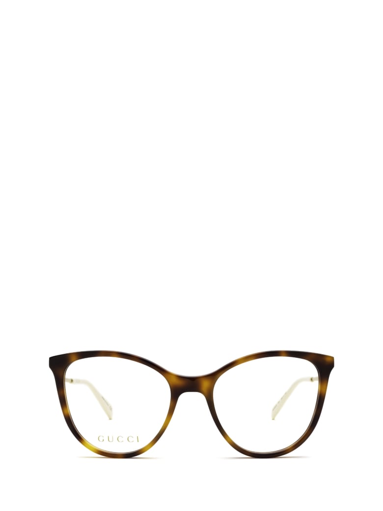 Gucci Eyewear Gucci Gg1007o Havana Glasses - Havana