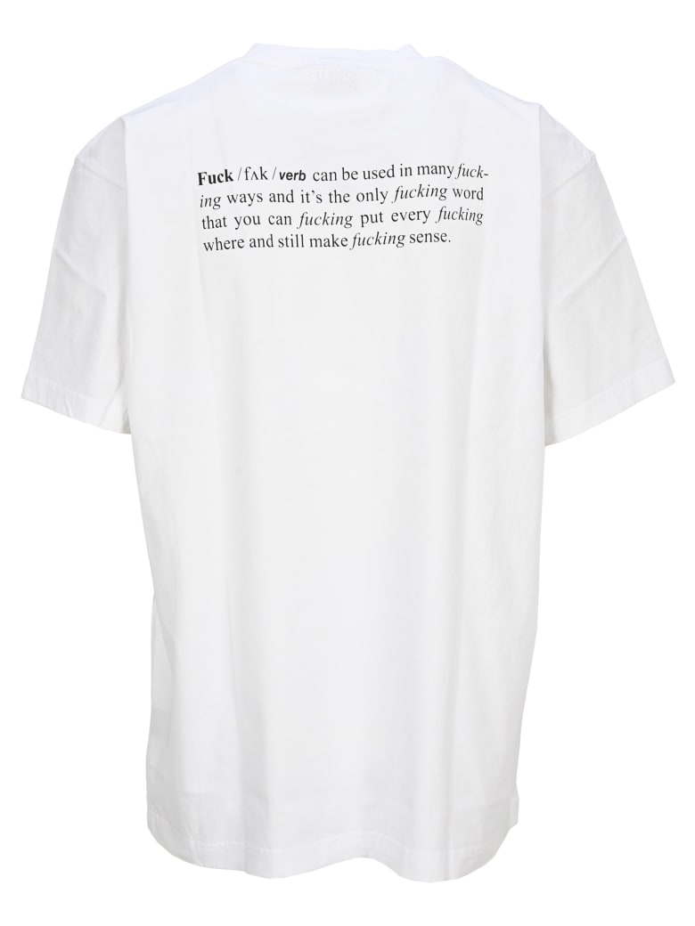 vetements t shirt definition