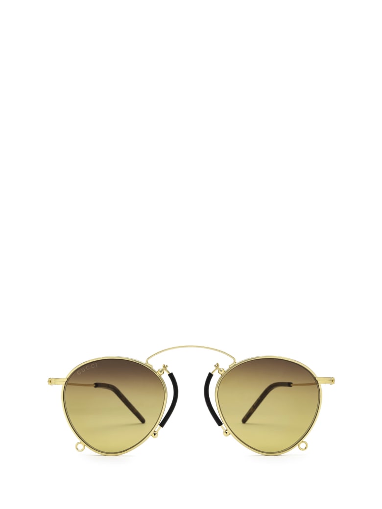Gucci Eyewear Gucci Gg1034s Gold Sunglasses - Gold