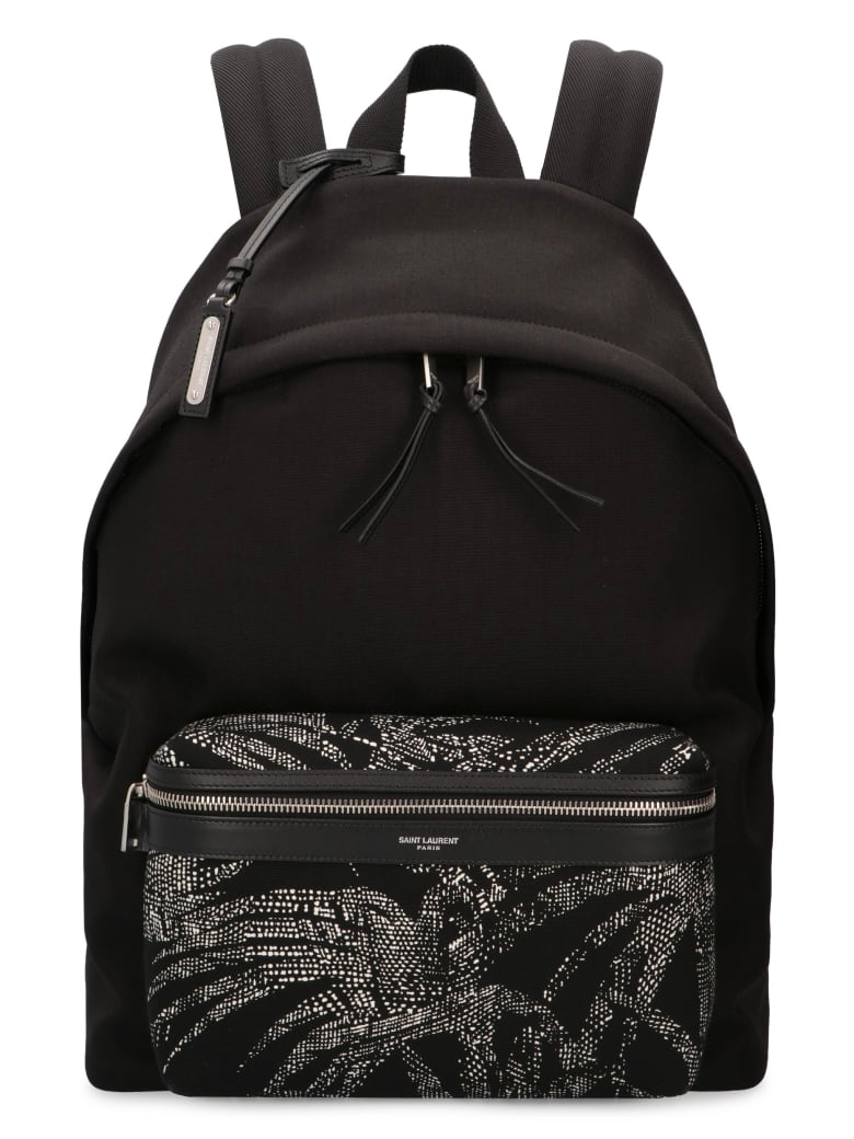 saint laurent canvas backpack