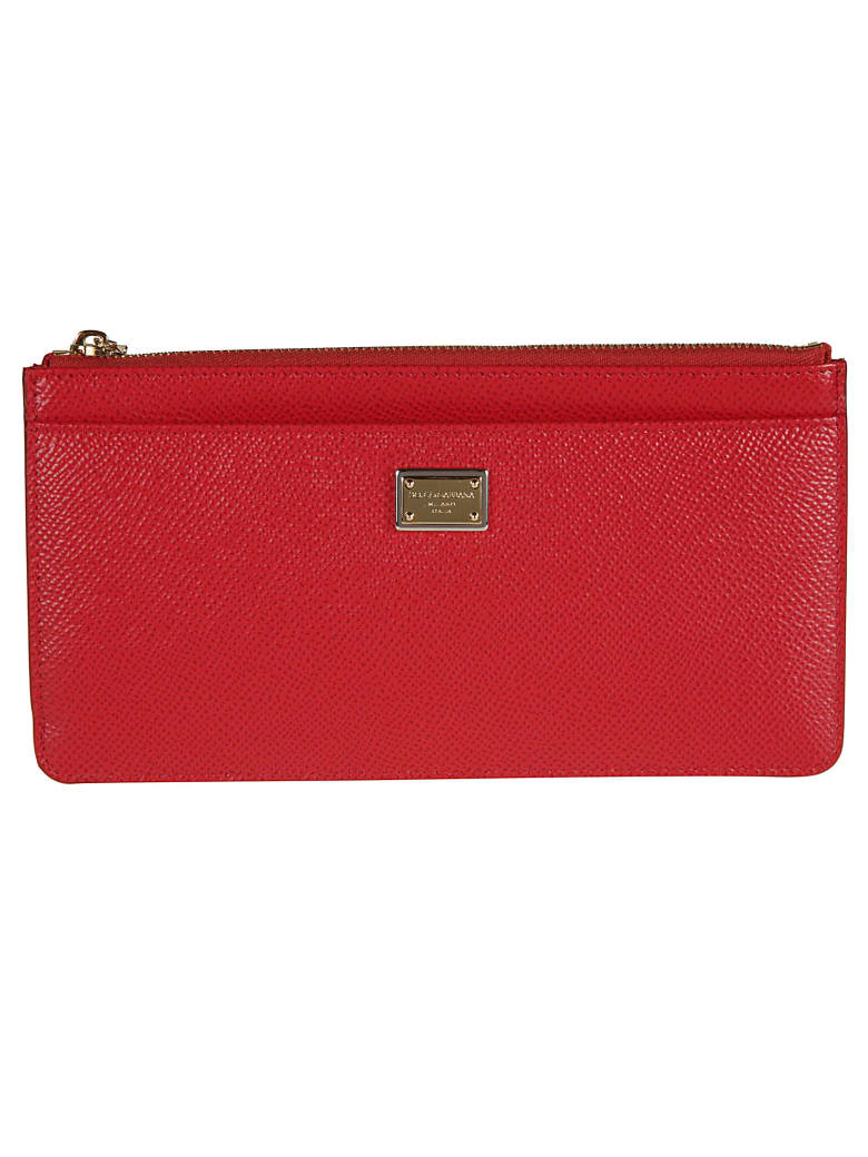 Dolce & Gabbana St. Dauphine Card Holder - Red