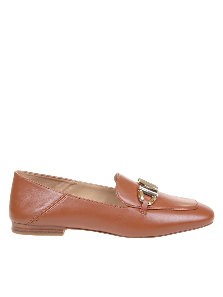 Michael Kors Izzy Loafer In Leather Color Leather