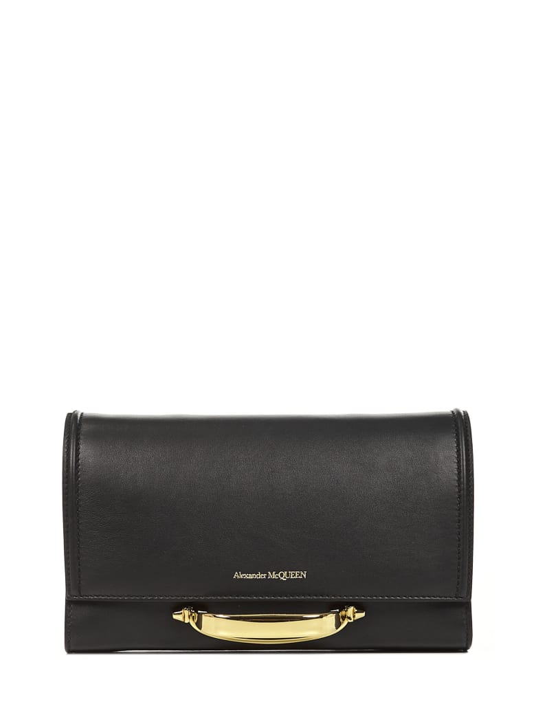 Alexander McQueen The Story Clutch - Black