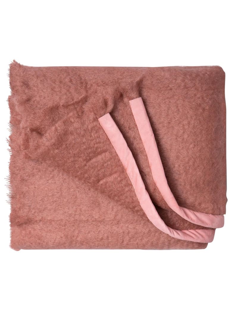 Midsummer Milano Capri Mohair Plaid - Pink