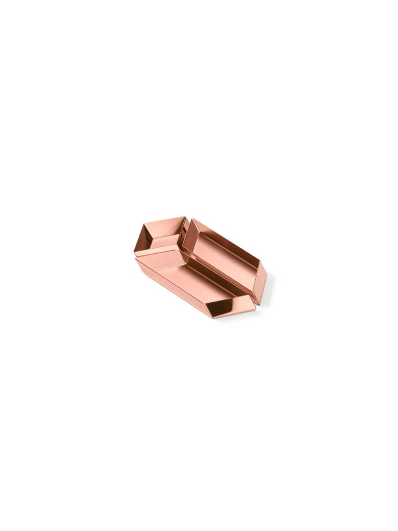Ghidini 1961 Axonometry - Small Paralelepiped Rose Gold - Rose gold