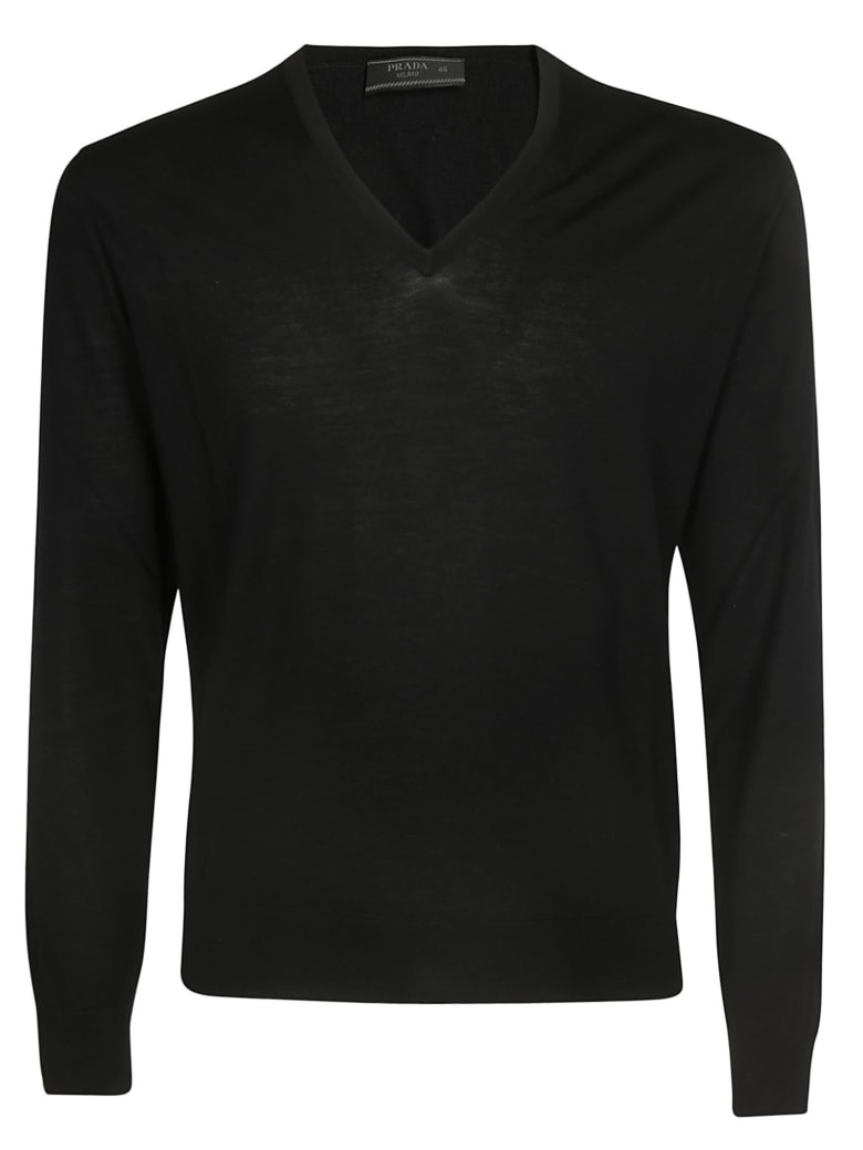 Prada Knitted Sweater - Black