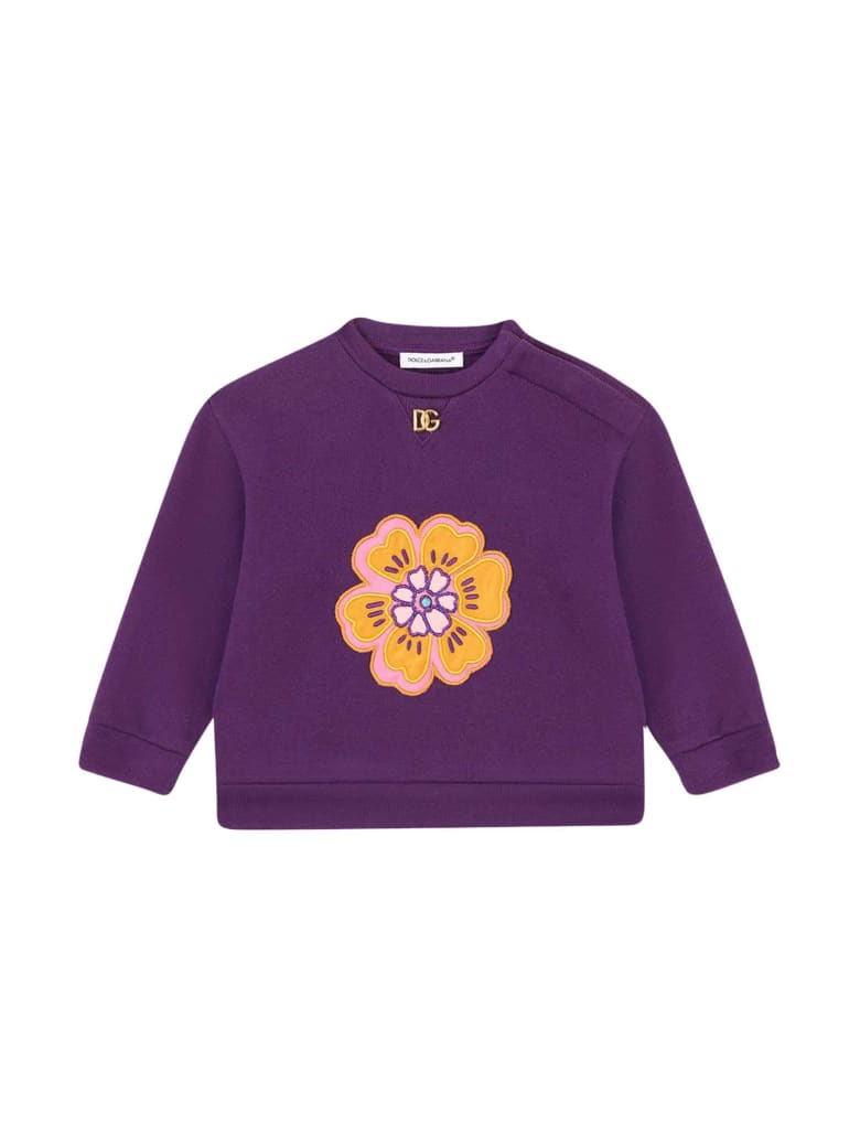 Dolce & Gabbana Purple Sweatshirt - Viola