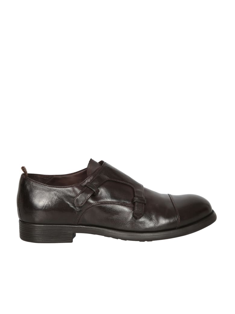 Officine Creative Buckle Fastening Shoes - Brown