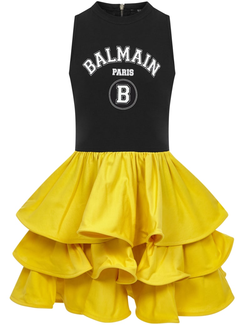 Balmain Paris Kids Dress - Black