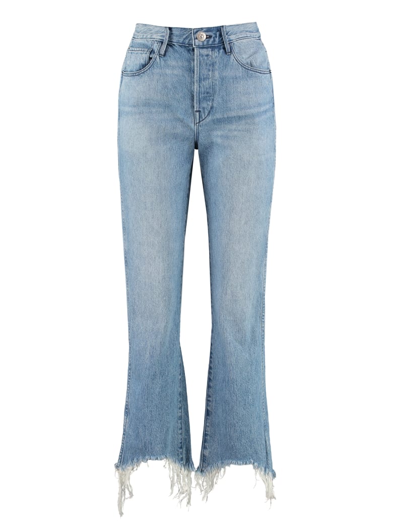 3x1 Shelter Austin Crop High-rise Jeans - Denim