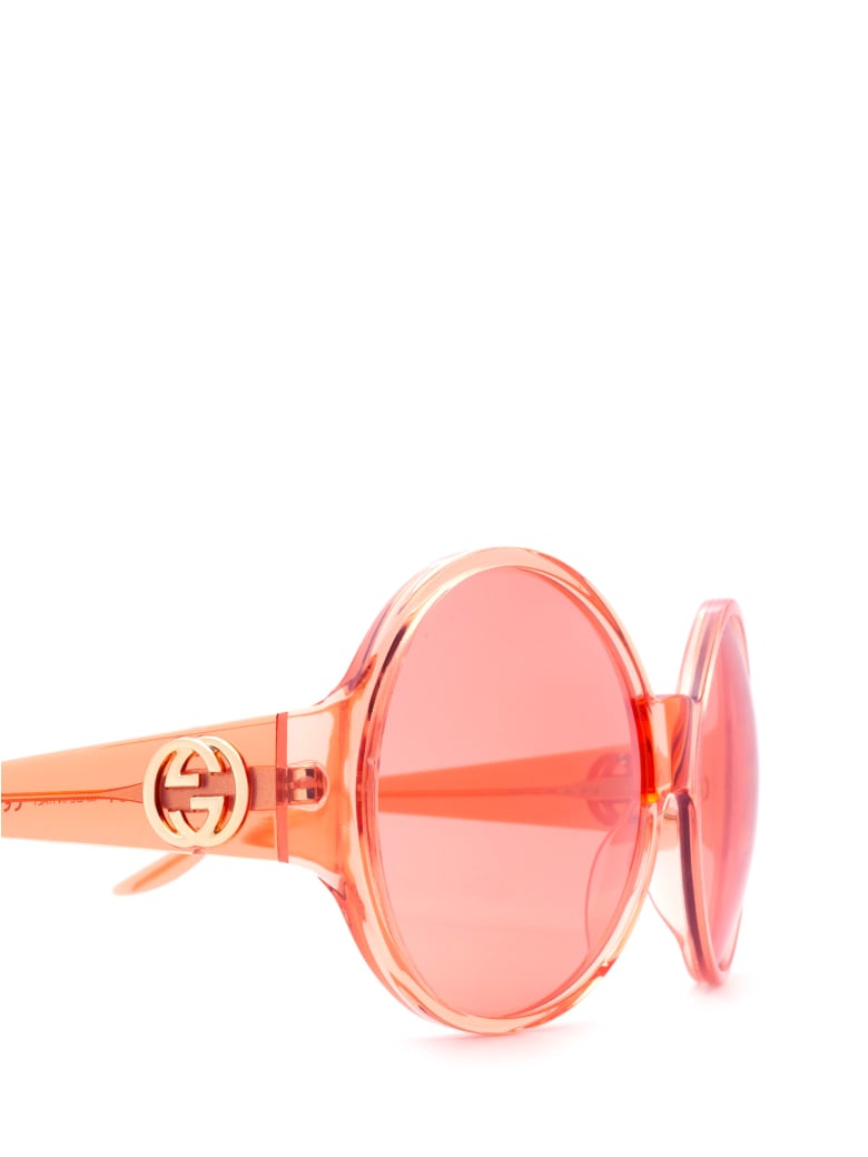 orange gucci glasses