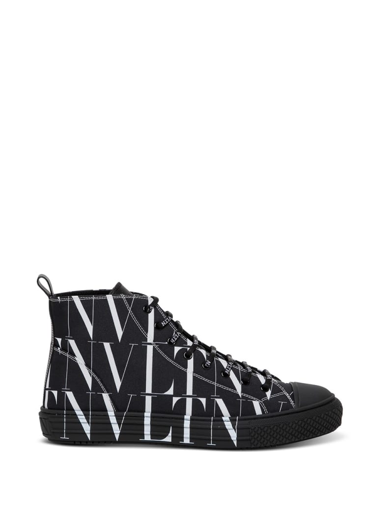 Valentino Garavani Vltn Times Black Sneakers - Black