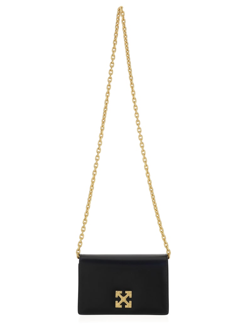Off-White Off White 05 Jitney Shoulder Bag - BLACK