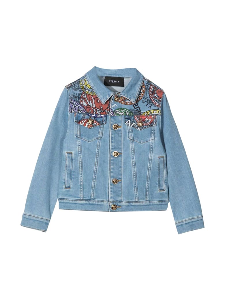 Young Versace Denim Jacket - Multicolor
