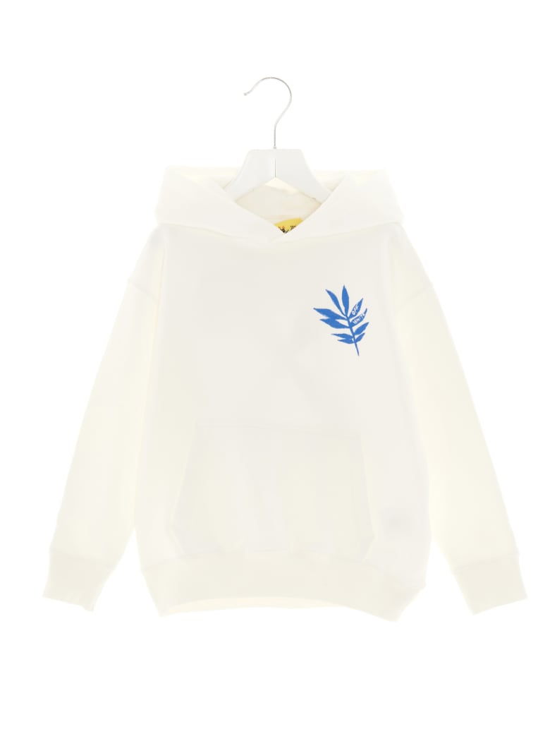 Off-White 'off Leaf' Hoodie - White