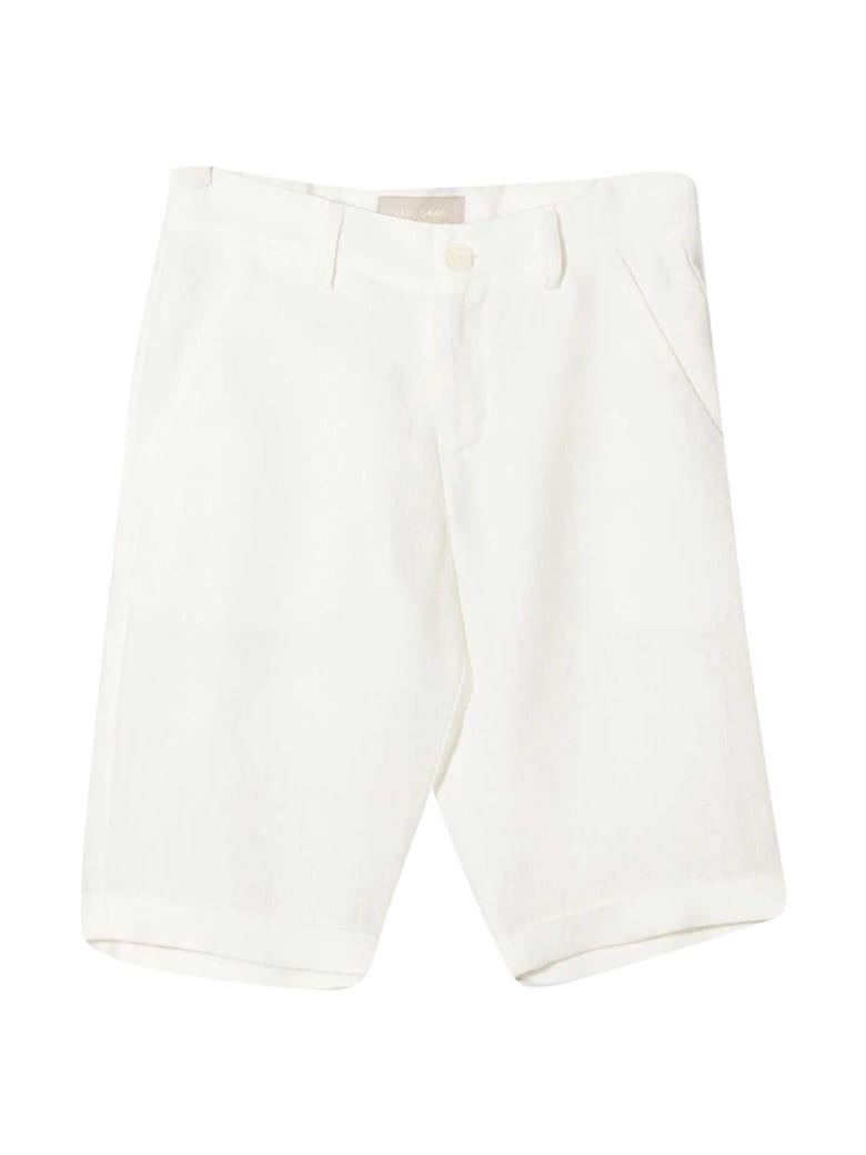 Elie Saab White Shorts - Avorio