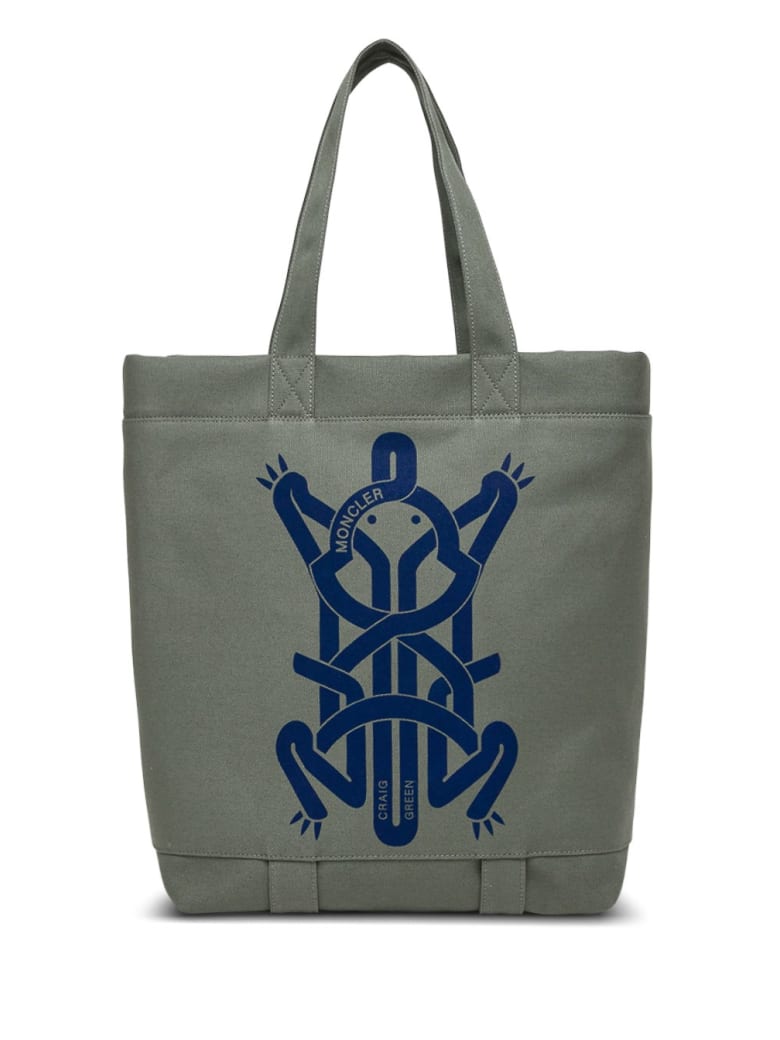 Moncler Genius Ns Tote Cg By Craig Green - Green
