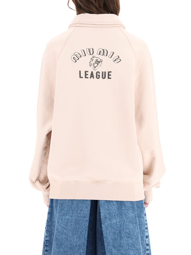 miu miu league sweatshirt