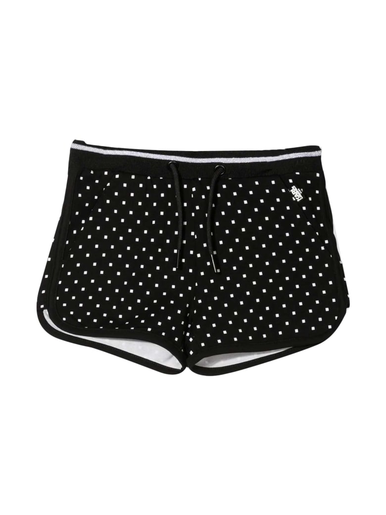 Karl Lagerfeld Kids Polka Dot Sports Trousers - Nero