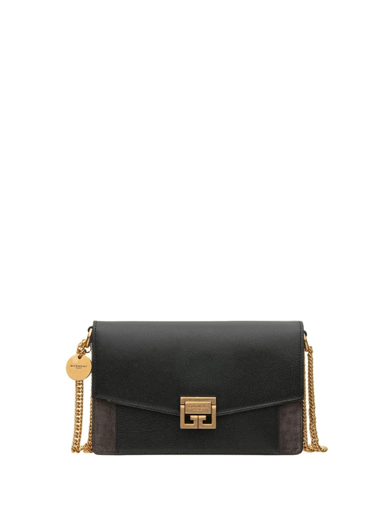 Givenchy Givenchy Gg Wallet With Chain - BLACK GREY