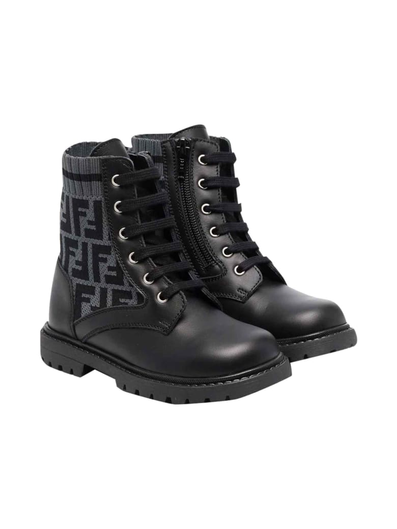 Fendi Gray Boots - Grigio