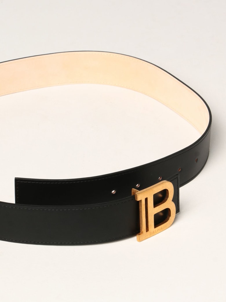 løg Slette Instrument Balmain Belt Balmain Leather Belt | italist, ALWAYS LIKE A SALE