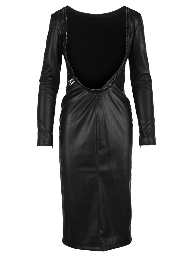Tom Ford Vegan Leather Dress - BLACK