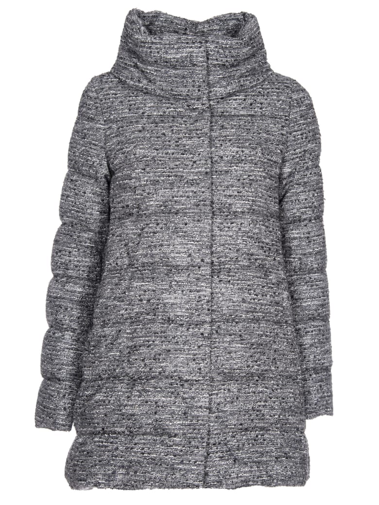 Herno Tweed Padded Coat | italist, ALWAYS LIKE A SALE