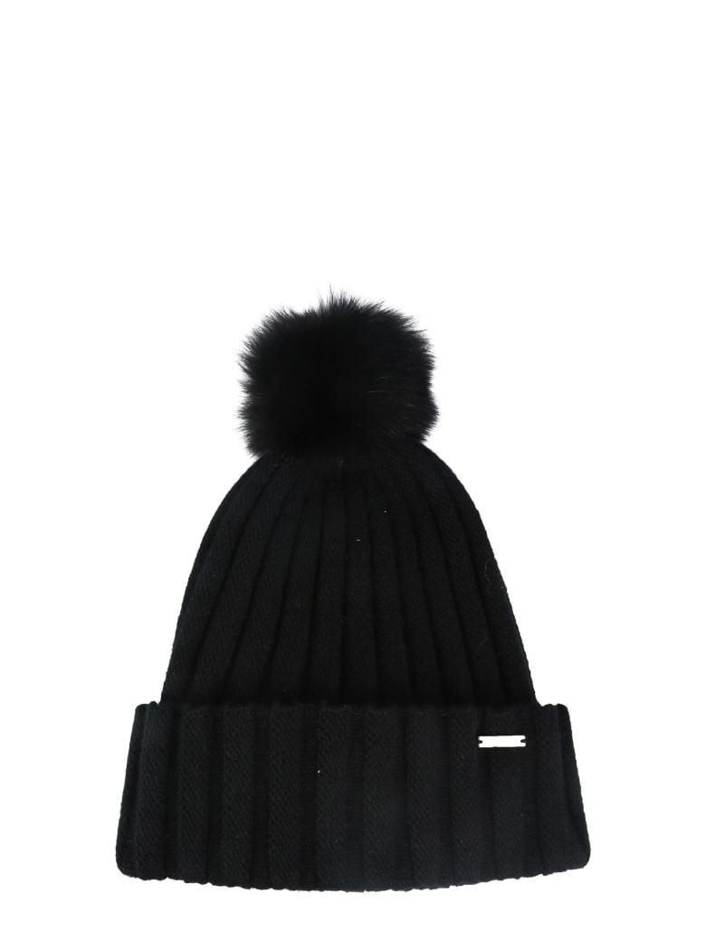 Woolrich Knitted Hat - NERO