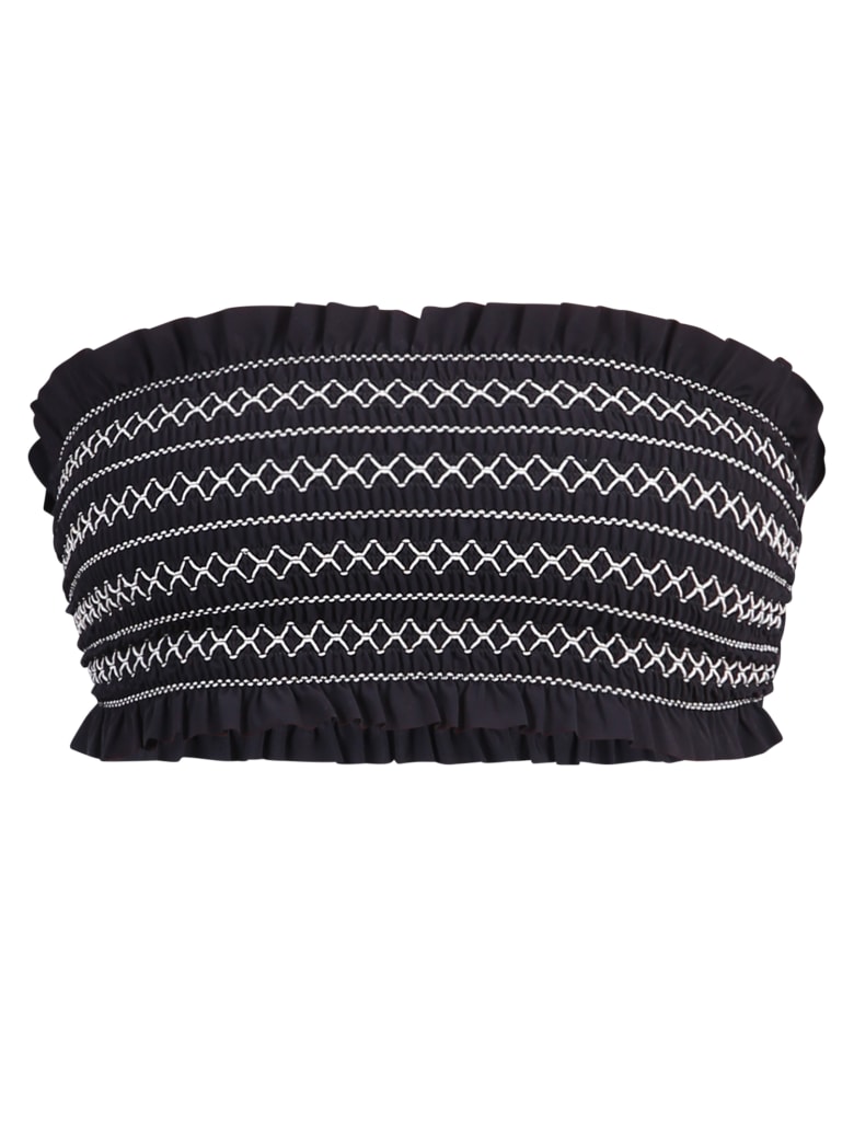 Tory Burch Bikini Top - Black