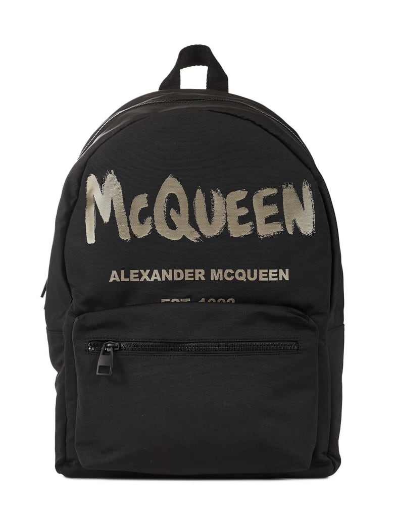 Alexander McQueen Metropolitan Backpack - Black