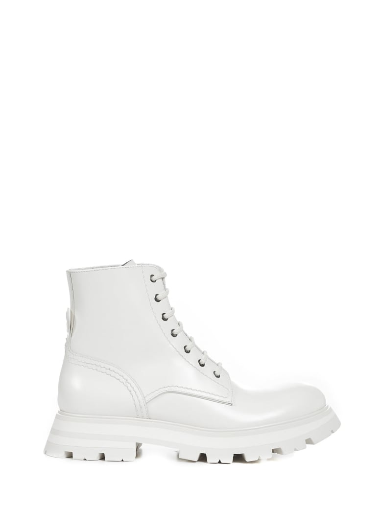 Alexander McQueen Wander Boots - White