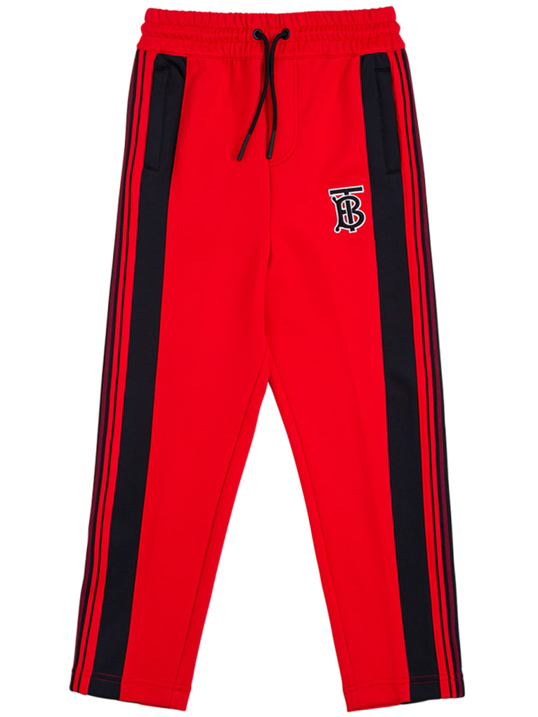 Burberry Emmett Jogger Trousers - Red