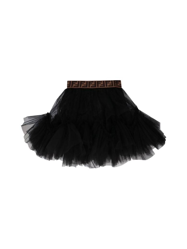 fendi tulle skirt