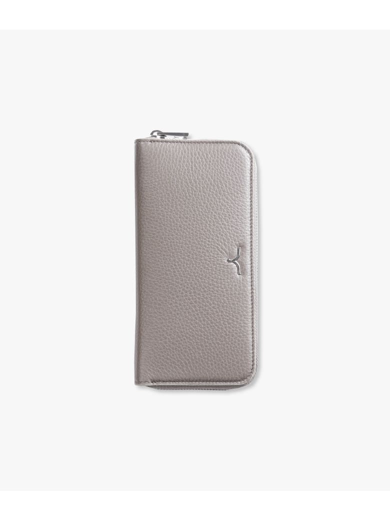 Larusmiani Wallet "black Swan" - mud