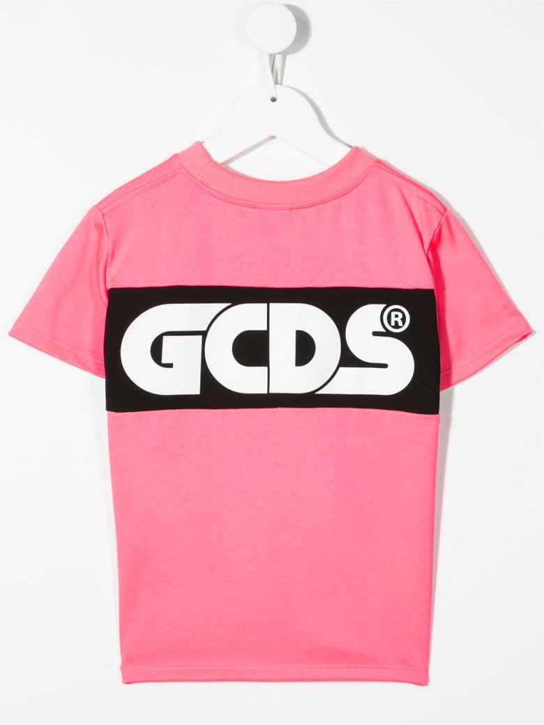 GCDS Mini Colour-block Logo T-shirt | italist, ALWAYS LIKE A SALE