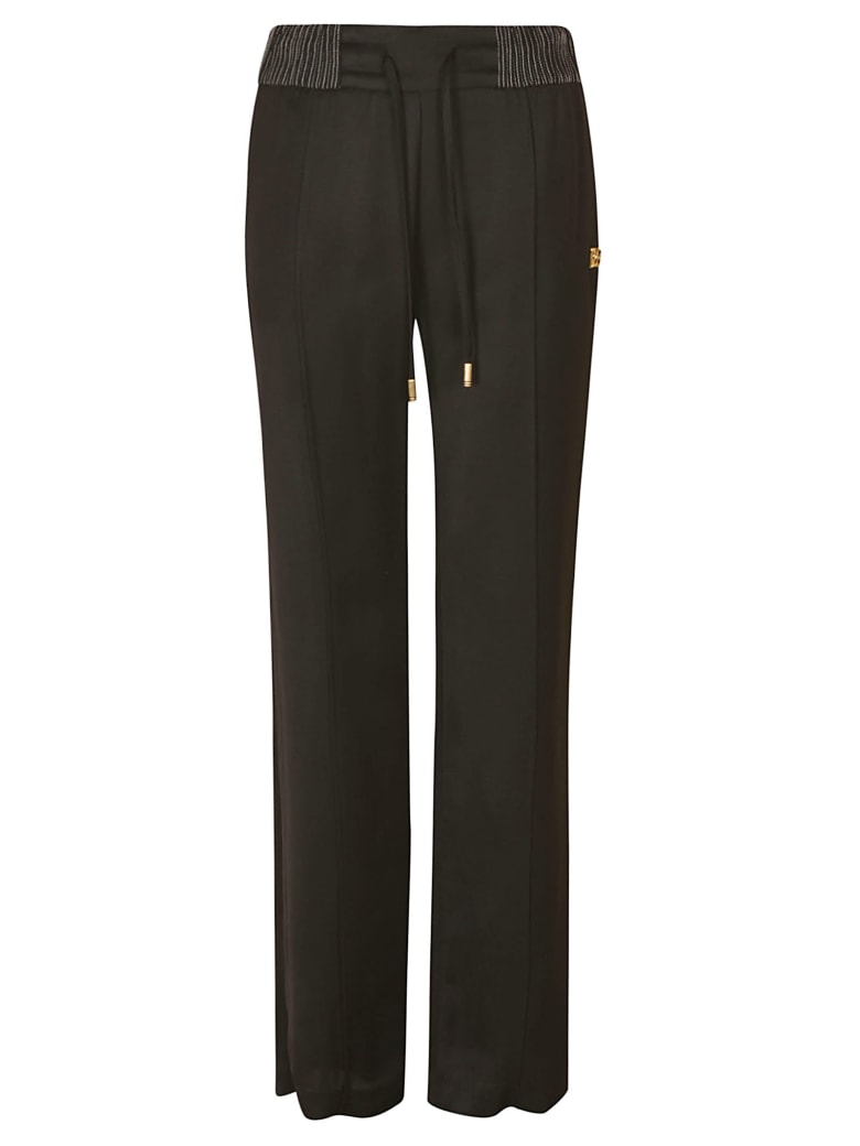 Dolce & Gabbana Straight Trousers - Black