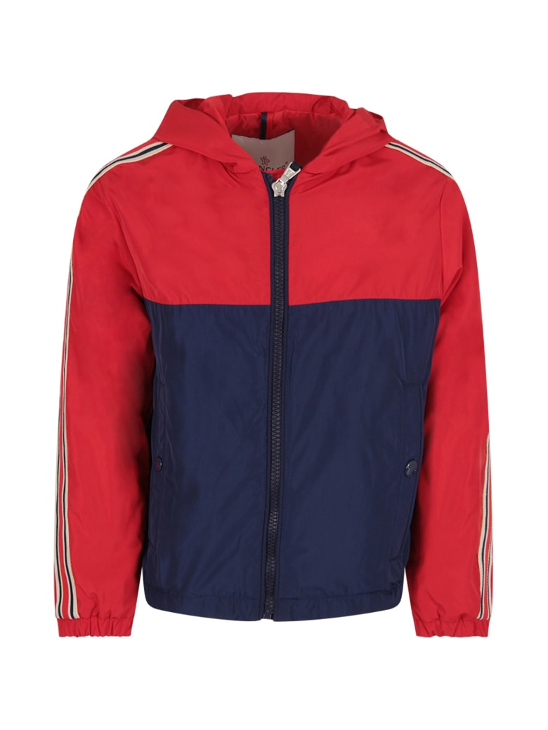 moncler red windbreaker