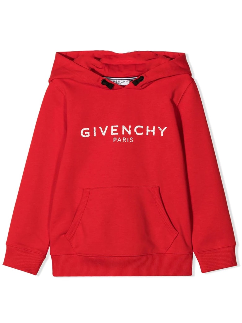 Givenchy Sweatshirt With Print - Rosso