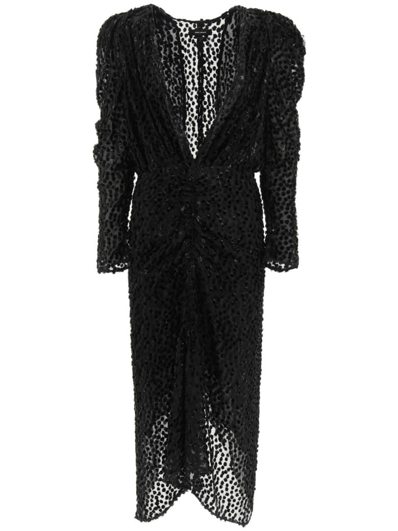Isabel Marant Maray Midi Dress - BLACK