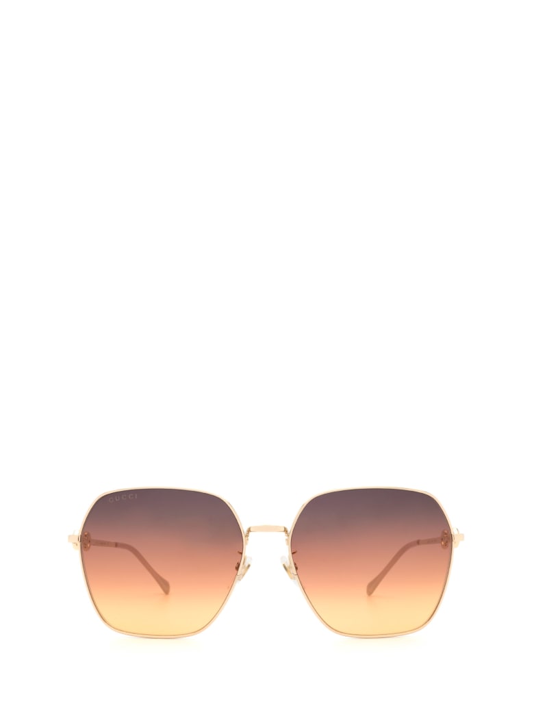 Gucci Gucci Gg0882sa Gold Sunglasses - Gold