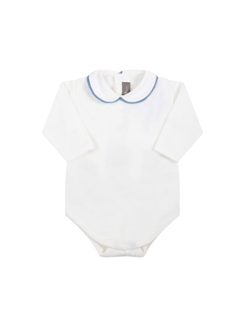 Little Bear Bodysuit With Collar - Latte-ottanio